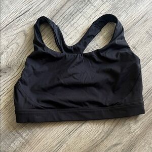 Black Women's Sports Bra